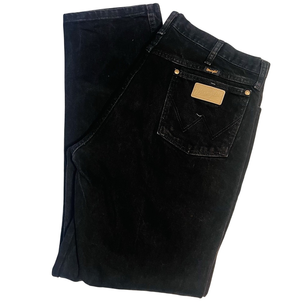 Men's Wrangler® Cowboy Cut® Original‎ Fit Black Shadow Canyon Jean MWZ 38x34 New